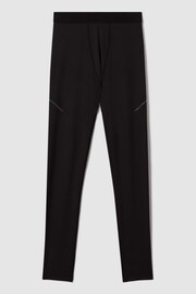 Reiss Onyx Black Holt Castore Performance Tights - Image 2 of 8