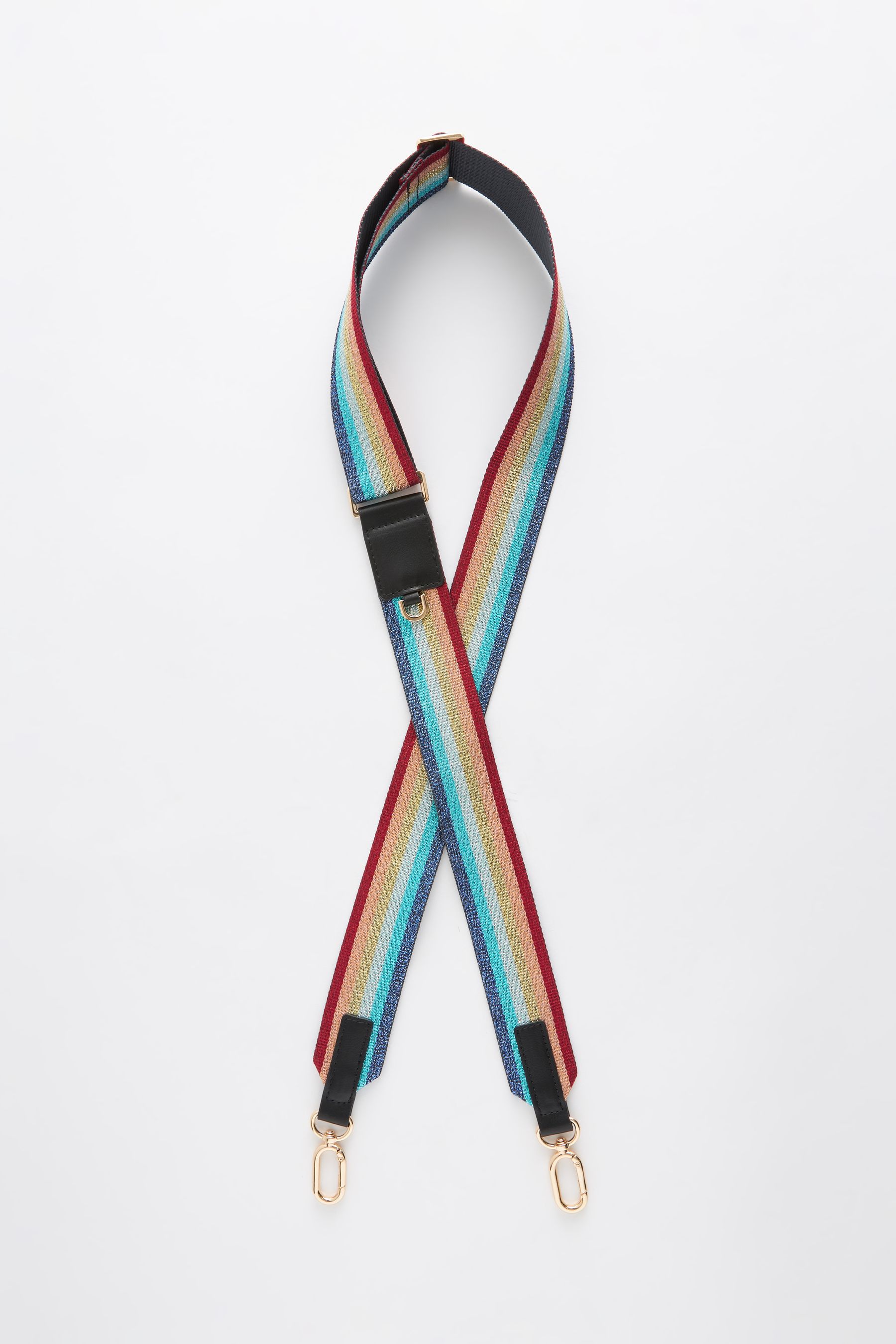 Rainbow bag strap deals