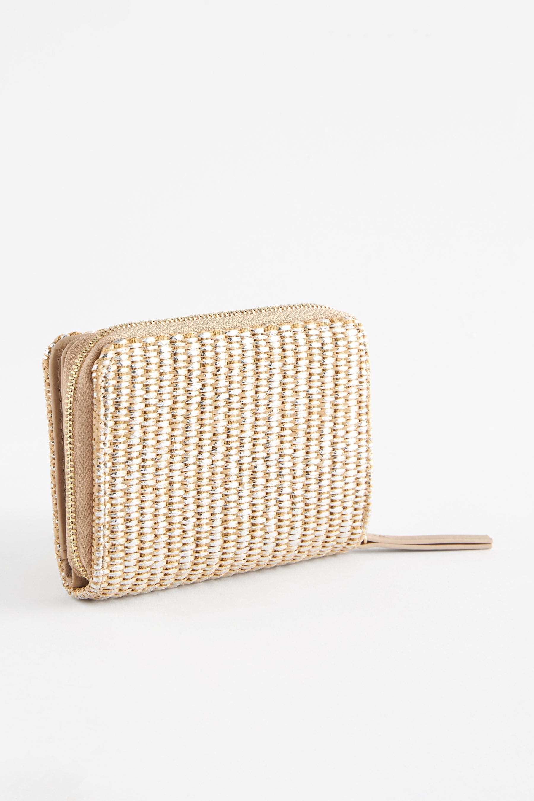 Buy Metallic Raffia Purse from the Next UK online shop