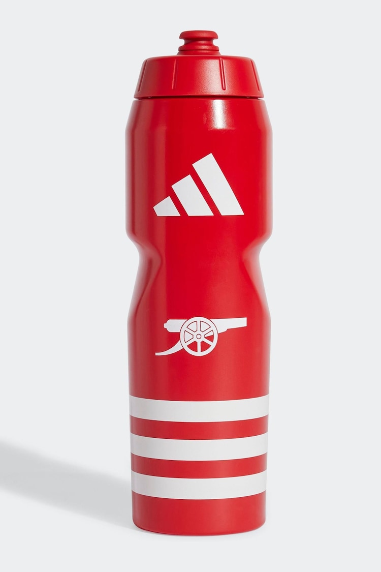 adidas Red/White Arsenal Home Water Bottle - Image 1 of 3