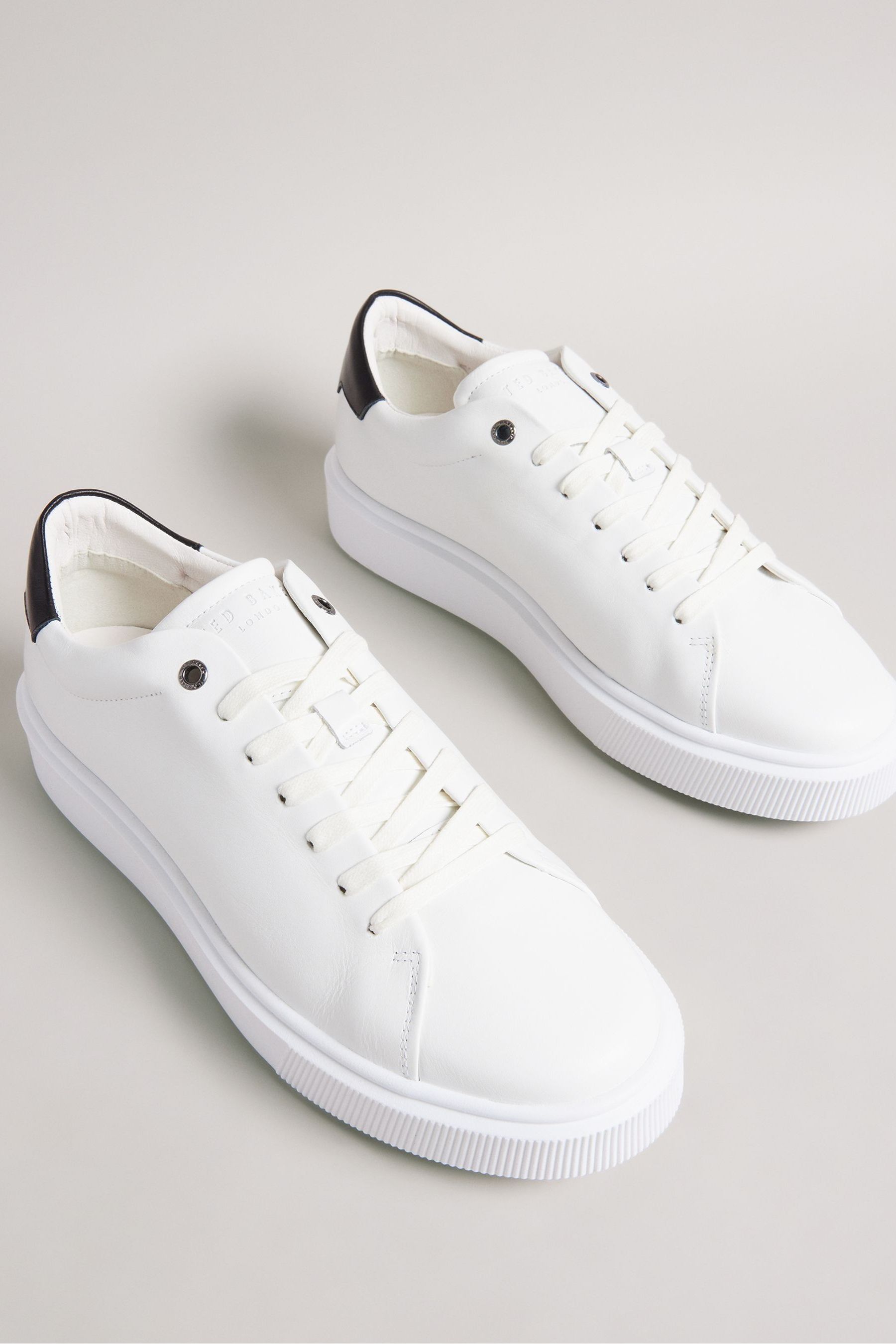 Buy Ted Baker White Breyon Inflated Sole Sneakers from Next Luxembourg