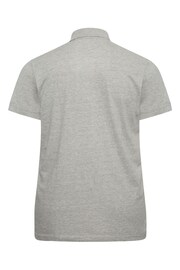 BadRhino Big & Tall Grey Core Polo Shirt - Image 3 of 3