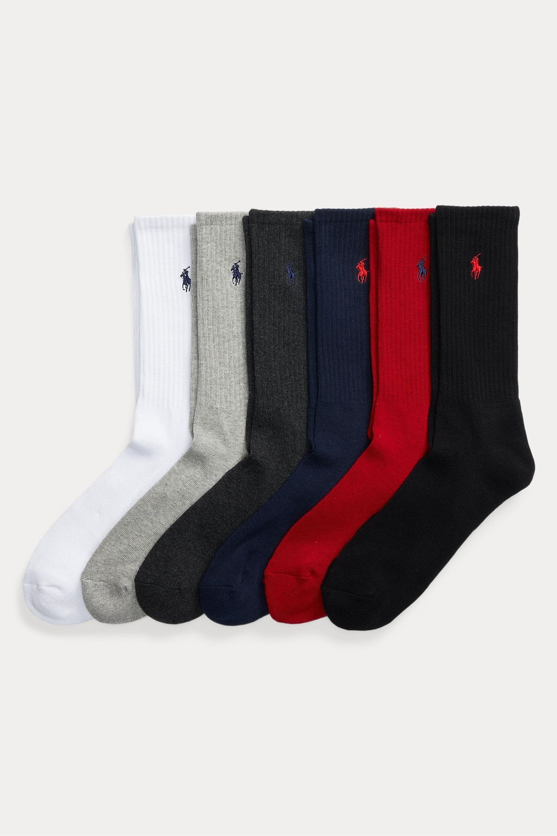 Polo ralph lauren classic crew socks 6 pack discount