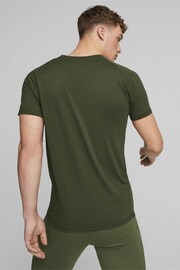Puma Green Mens T-Shirt - Image 2 of 7