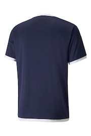 Puma Blue Mens Football Jersey - Image 2 of 2