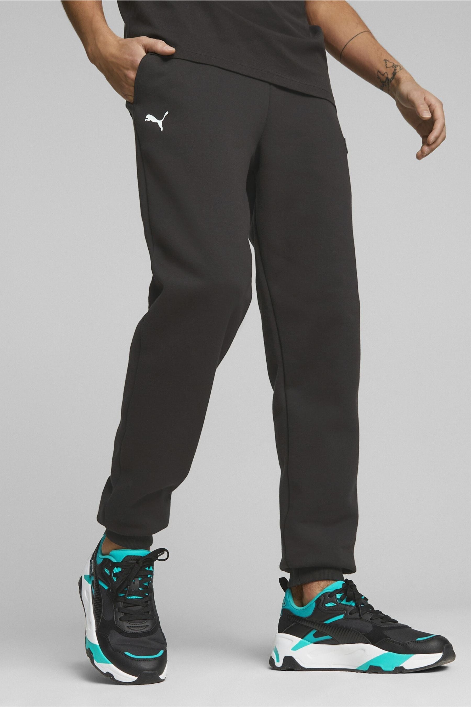 Buy Puma Black Mercedes AMG PETRONAS Mens Motorsport Sweat Joggers from the Next UK online shop