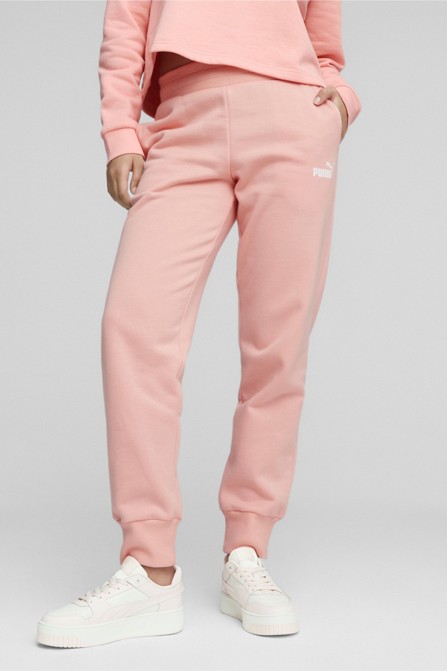 Puma pink sweatpants on sale