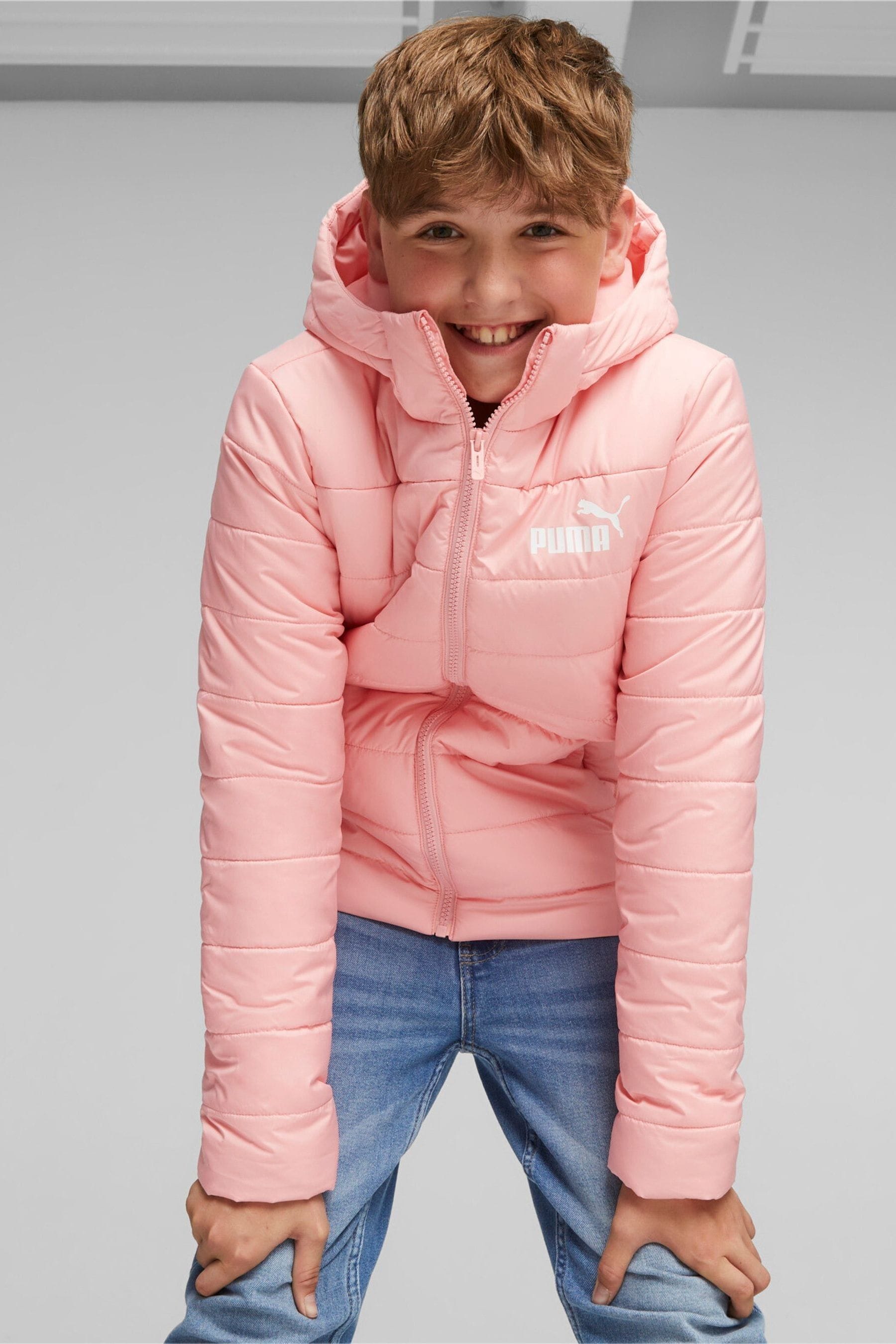 Puma Pink Essentials Padded Jacket