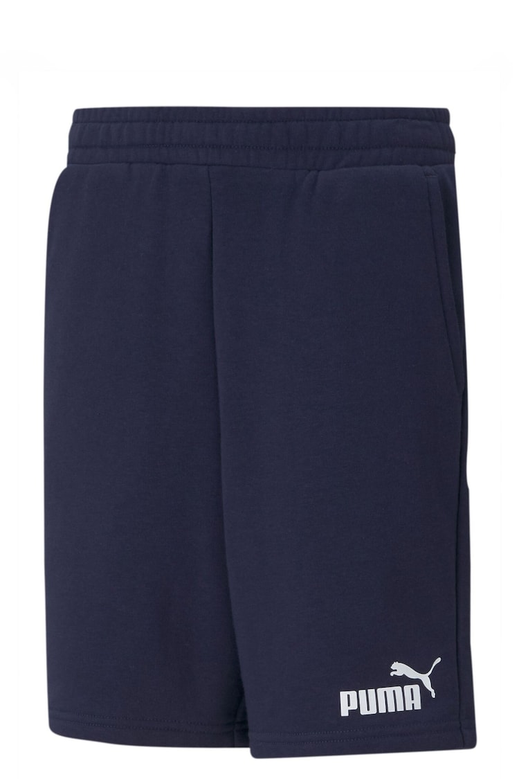 Puma Blue Essentials Youth Sweat Shorts - Image 1 of 2