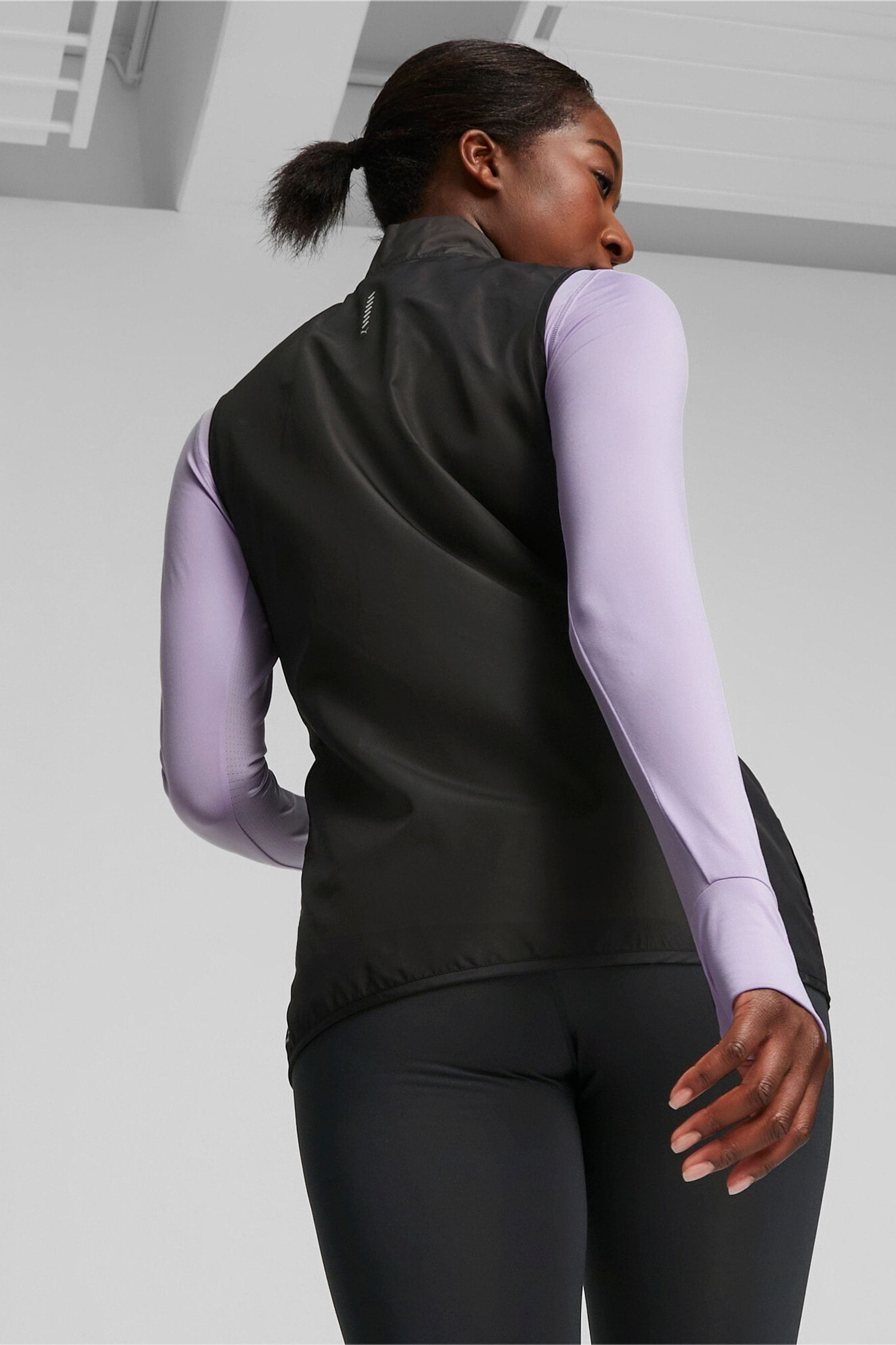 Buy Puma Black Run Favourite Womens Running Puffer Vest from Next Malta