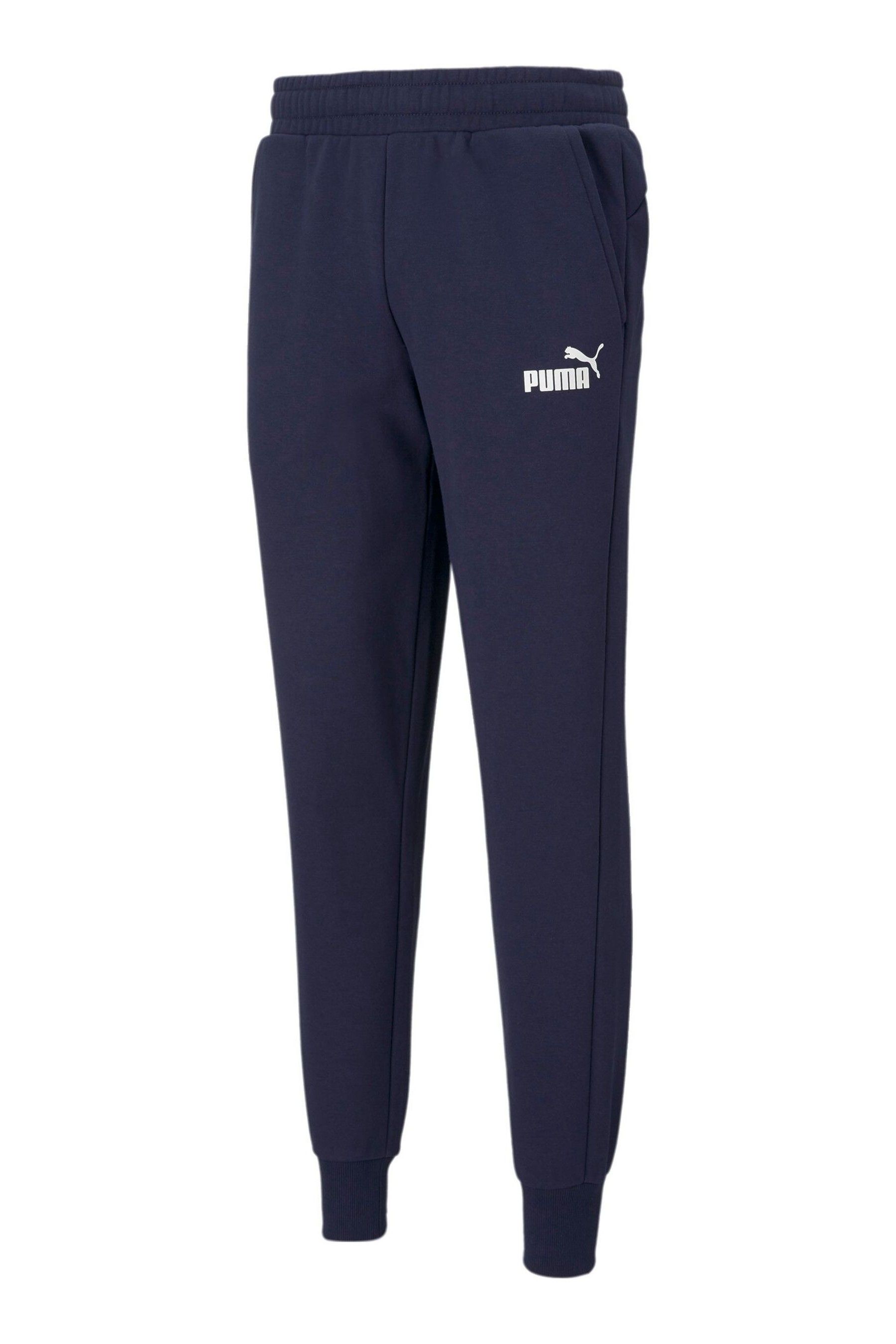 Buy Puma Blue Essentials Logo Men s Sweat Joggers from Next Gibraltar