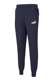 Puma Blue Essentials Logo Men's Sweat Joggers - Image 1 of 2