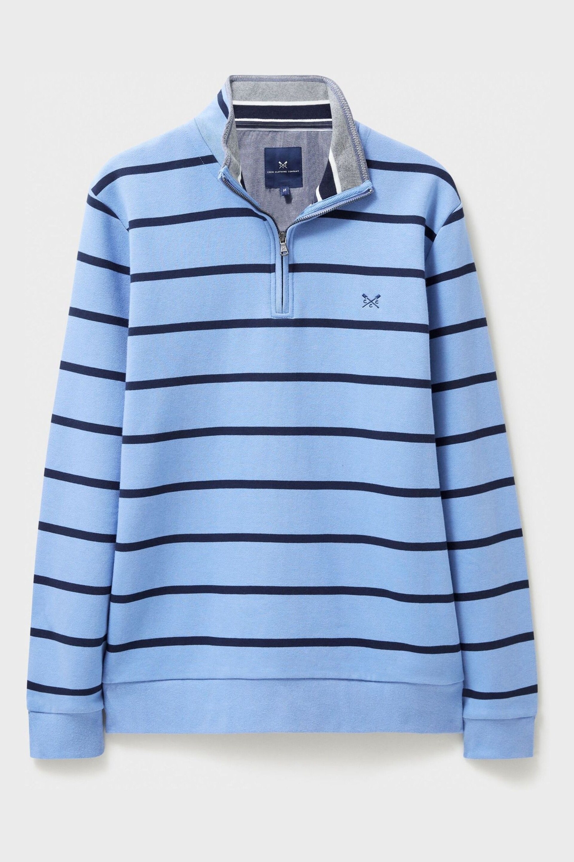 Crew Clothing Classic Half Zip Sweatshirt - Image 5 of 5