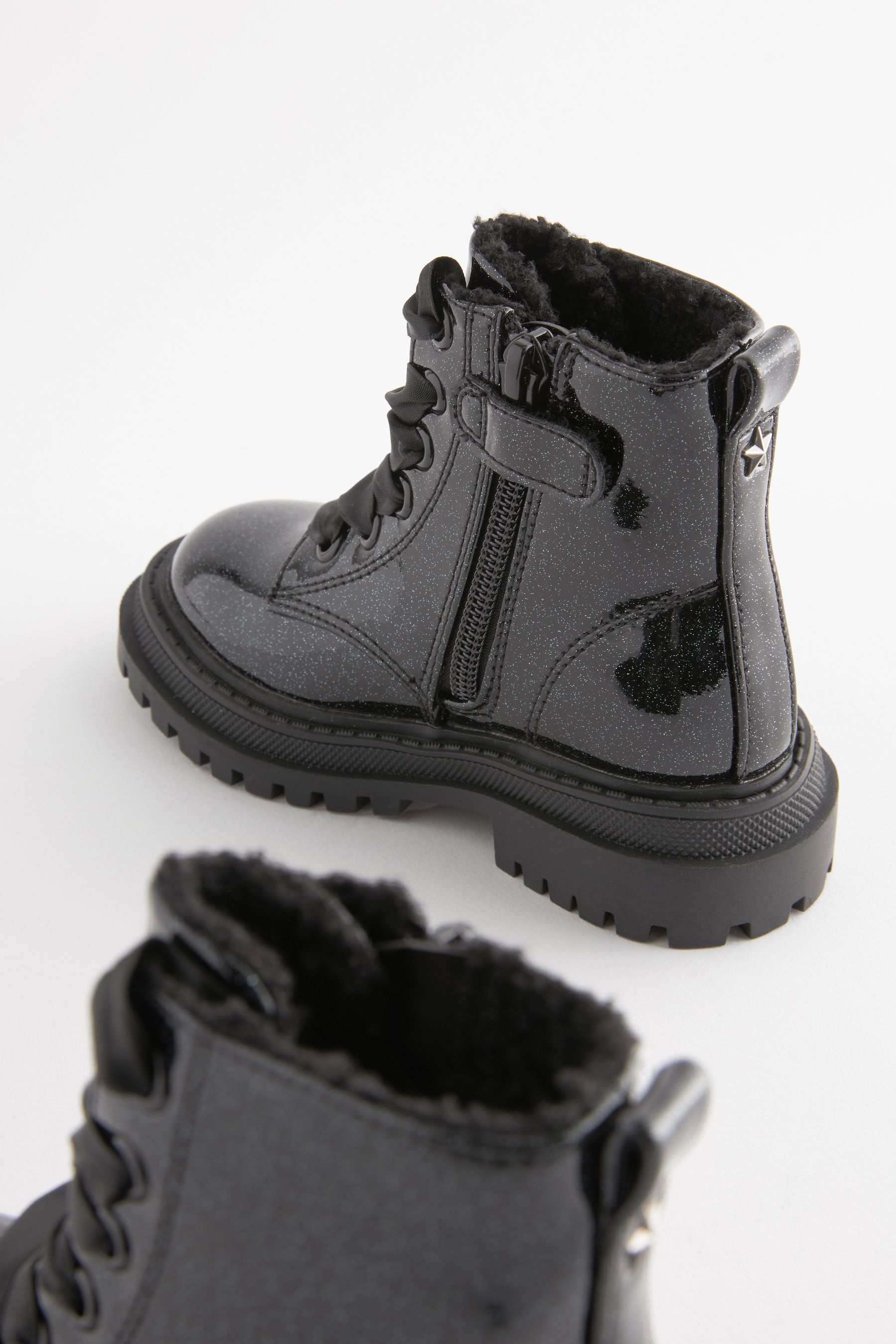 Next black patent boots deals