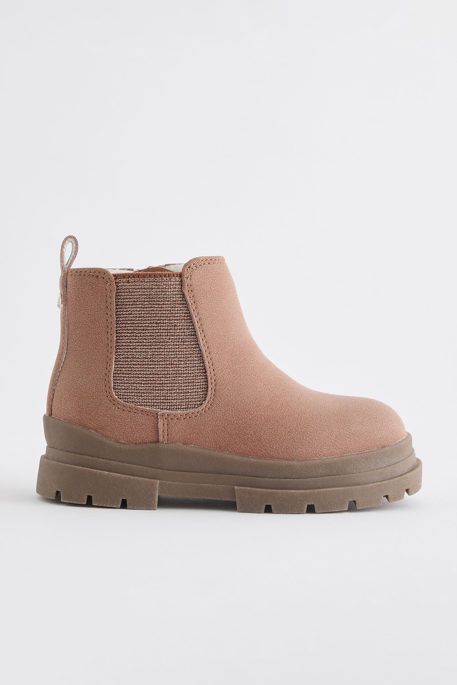 Pink Tan Chelsea Chunky Boots - Image 2 of 8