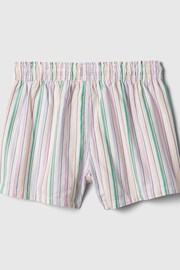 Gap White Cotton Easy Pull On Shorts (4-13yrs) - Image 2 of 3