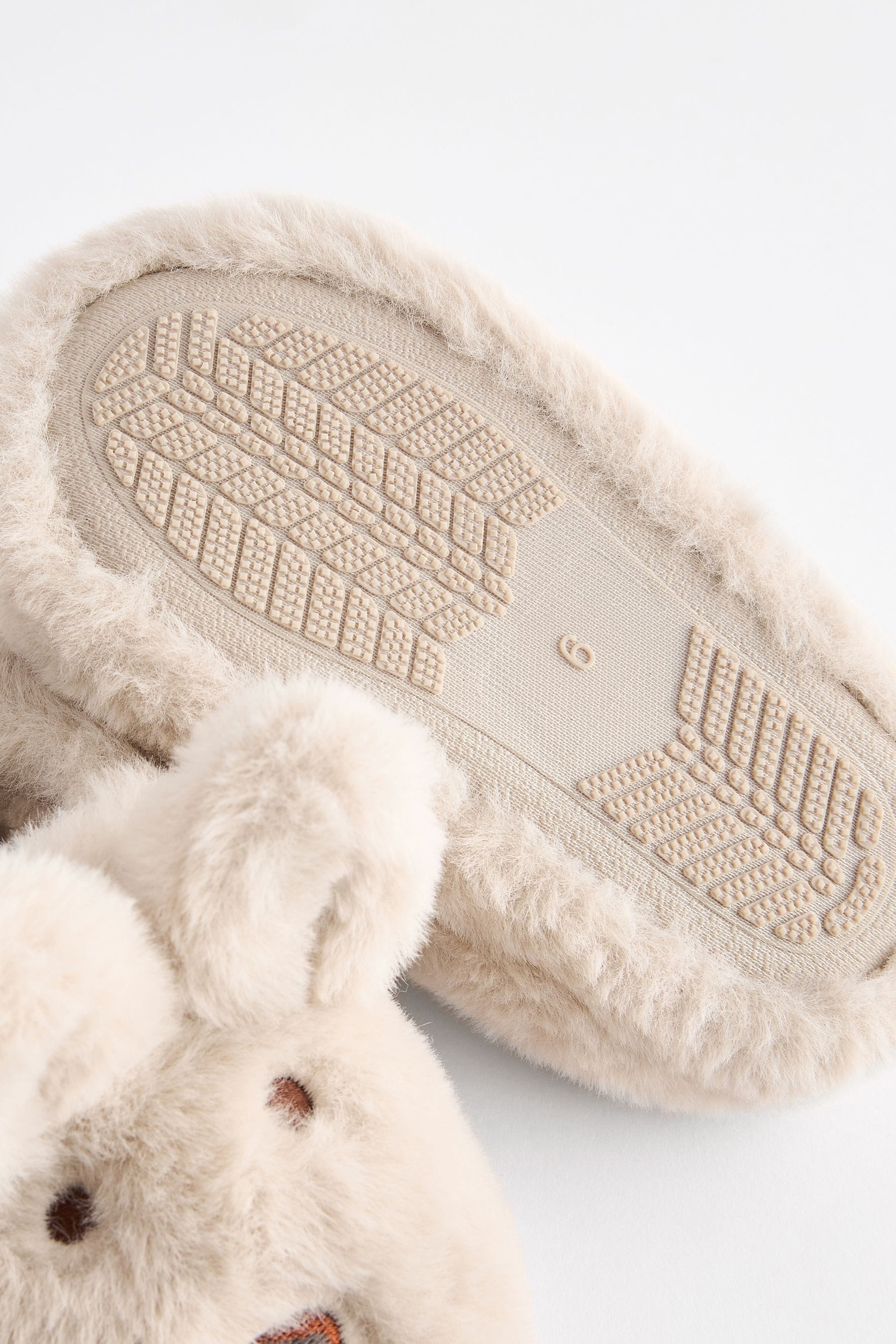 Buy Neutral Bunny Slippers from the Next UK online shop