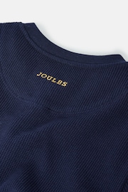 Joules Arthur Blue Henley Top - Image 3 of 4