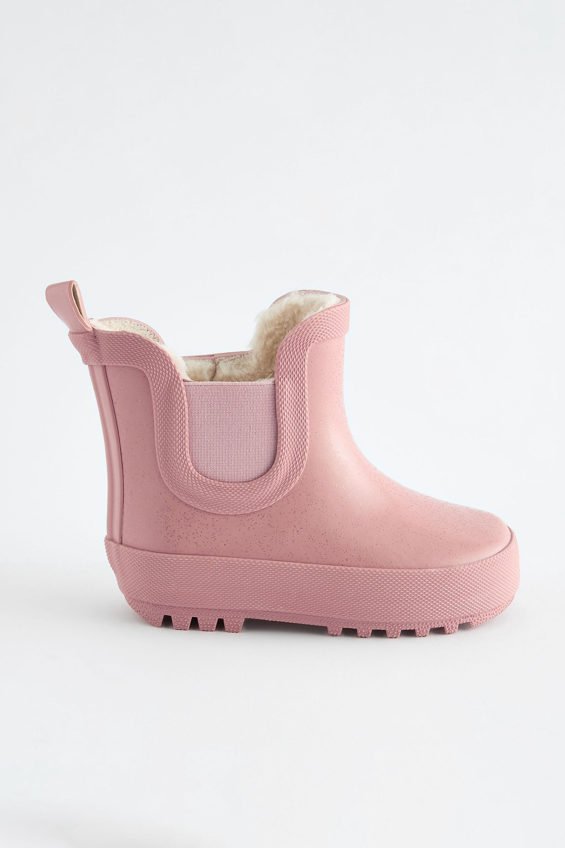 Buy Pink Glitter Chelsea Wellies from Next Luxembourg