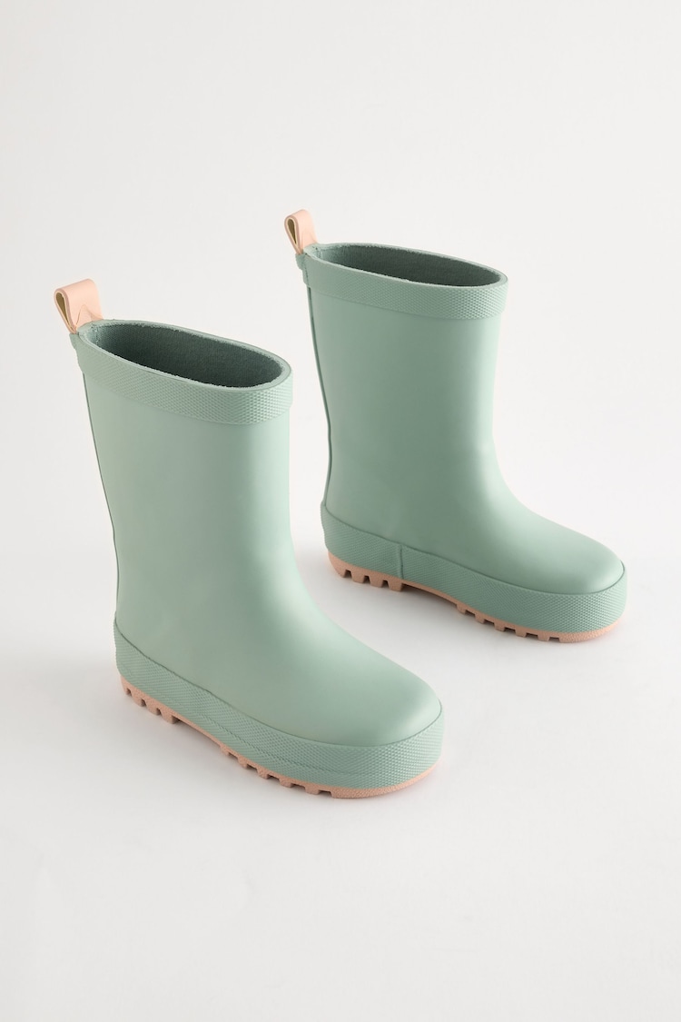 Sage Green Wellies - Image 1 of 6