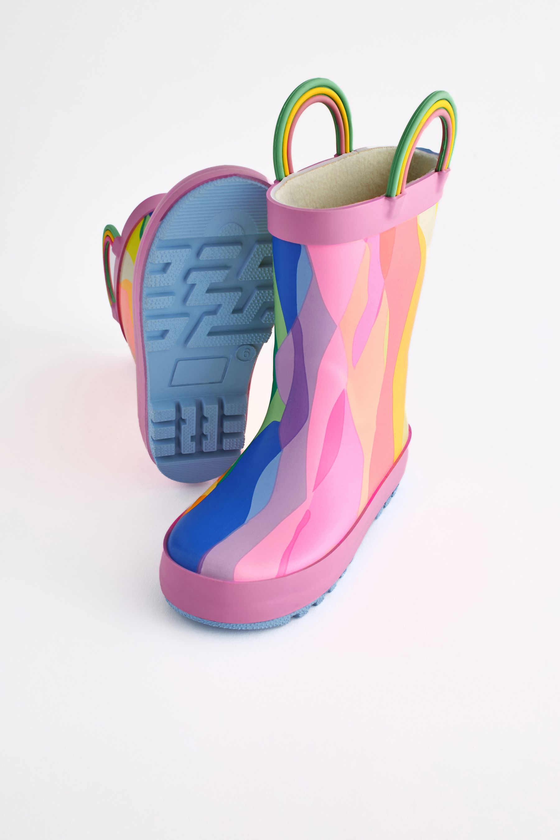 Girls wellies with handles deals