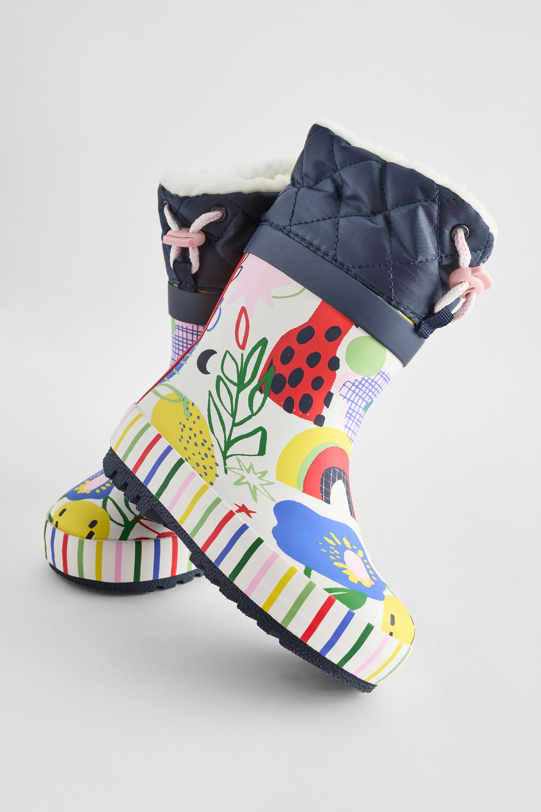 Buy Multi Character Cuff Wellies from Next Ireland