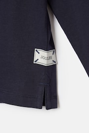 Joules Finlay Navy Blue Fox Print Artwork Top - Image 5 of 5