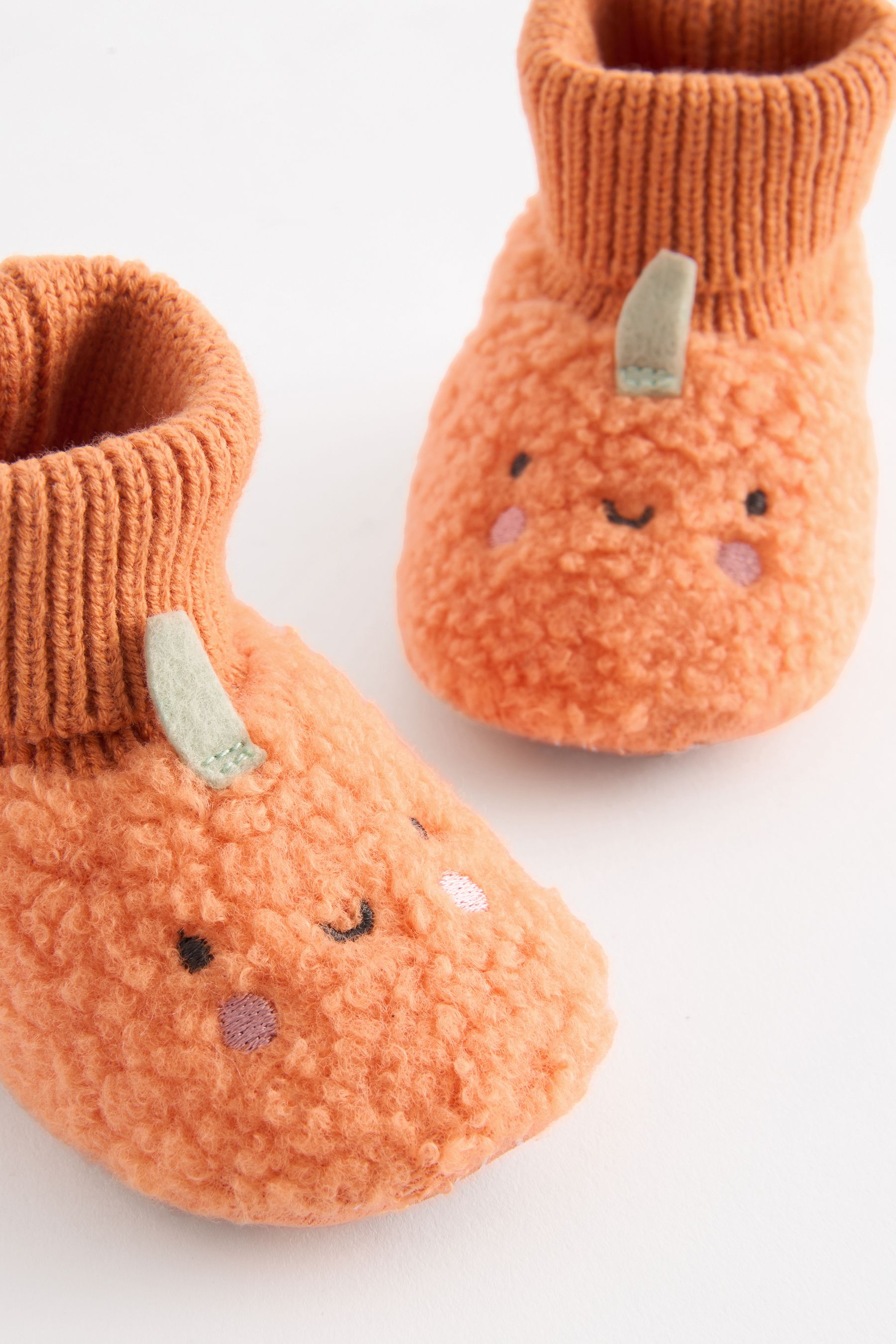 Orange baby shoes outlet