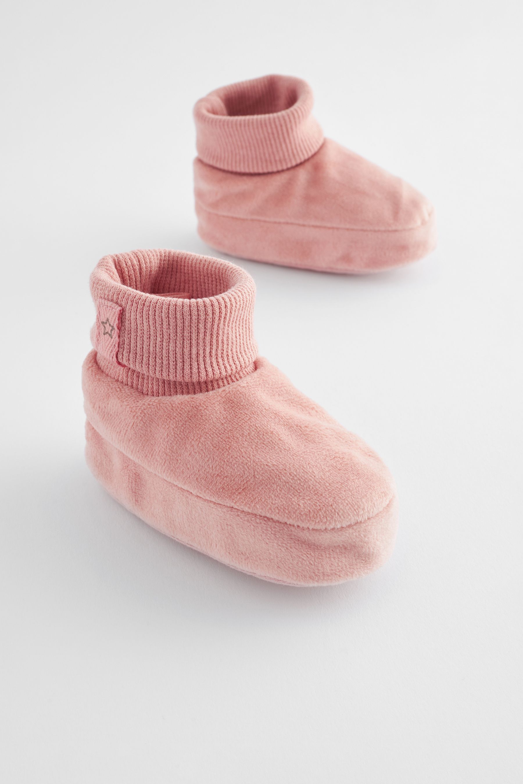 Pink Bootie Baby Shoes 0 18mths