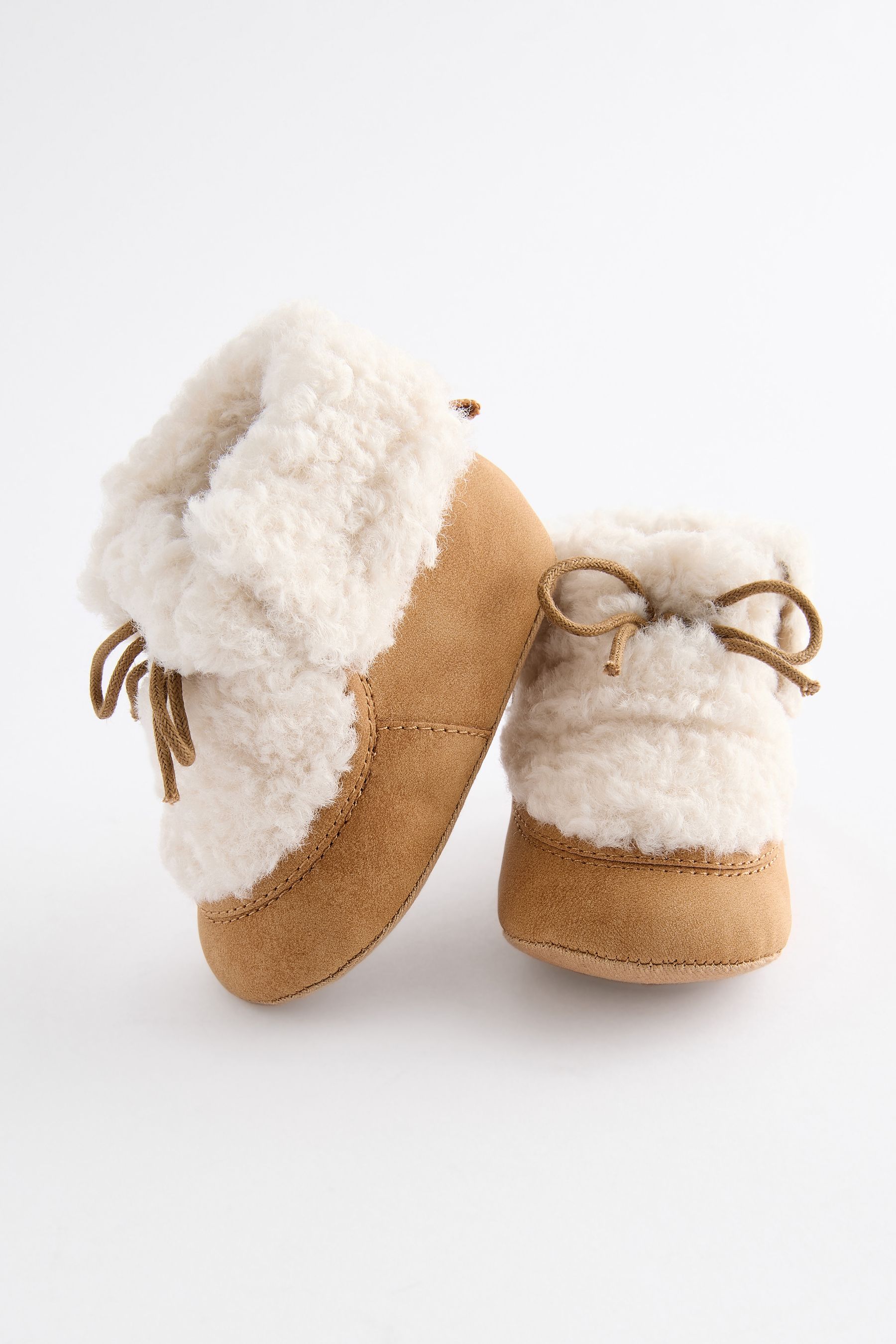 Tan baby boots store