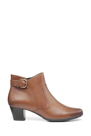 Hotter Brown Regular Fit Addison Zip Fastening Boots - Image 1 of 4