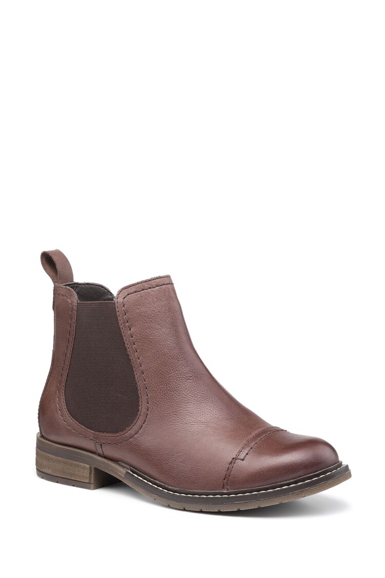 Hotter Brown Alba Slip-On Regular Fit Boots - Image 2 of 4