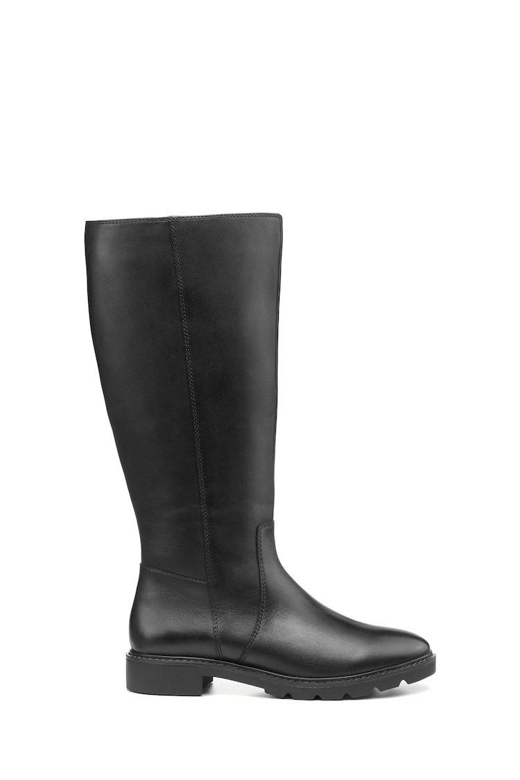 Hotter Black Annalise Zip Fastening Regular Fit Boots - Image 1 of 4