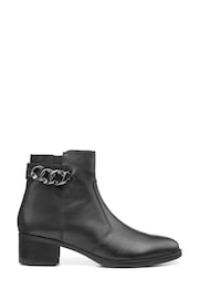 Hotter Black Alondra Zip Fastening Regular Fit Boots - Image 1 of 4