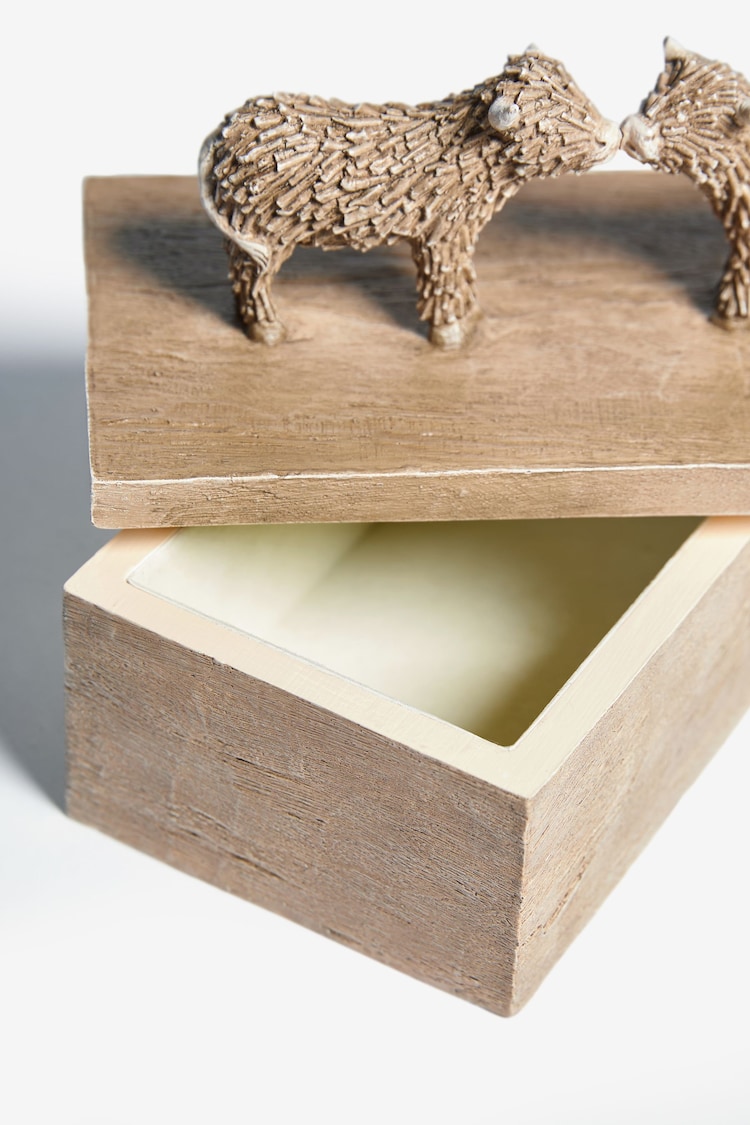 Hamish The Highland Cow Jewellery and Storage Box - Image 6 of 6