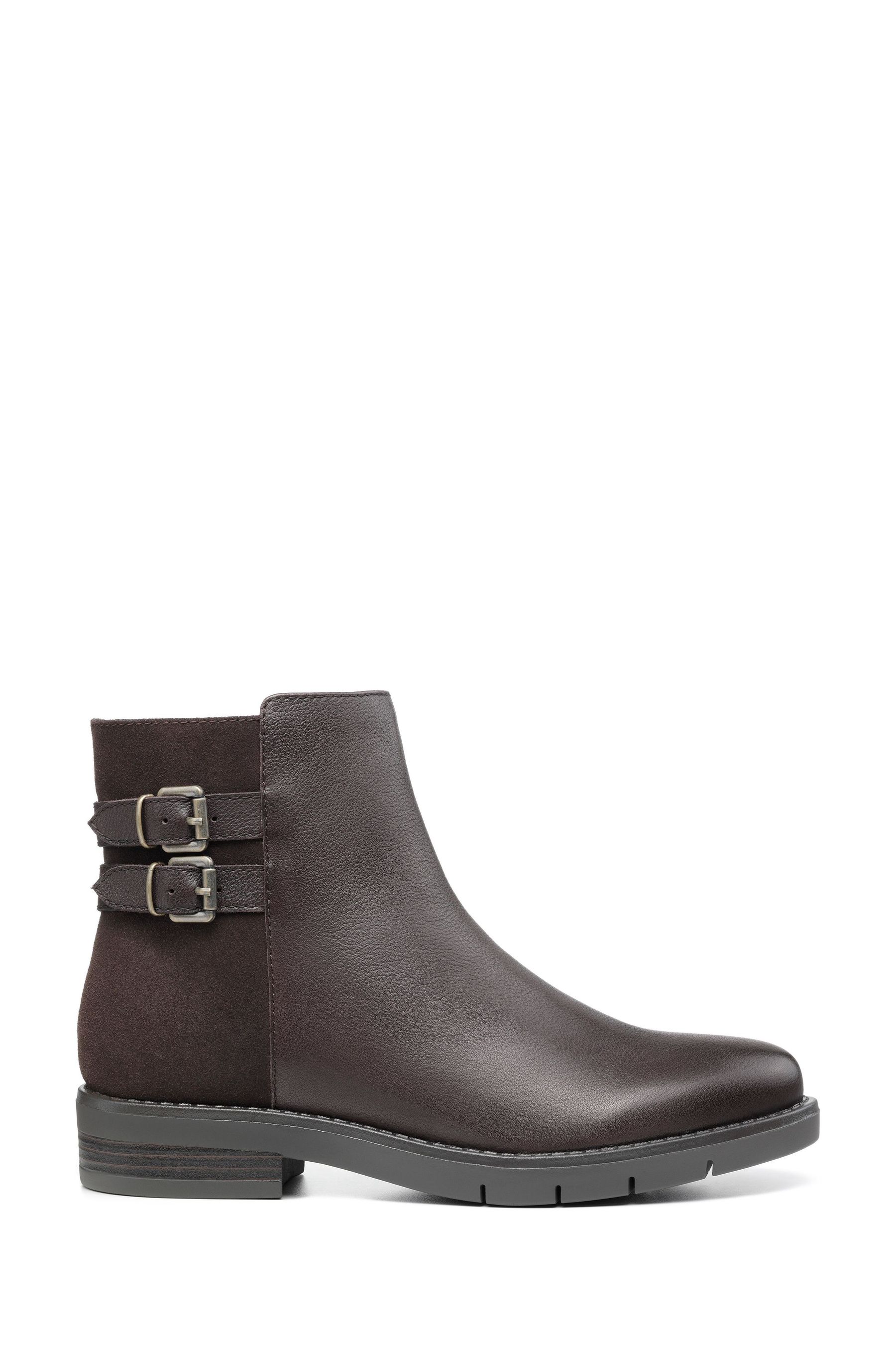 Buy Hotter Brown Regular Fit Faye Zip Fastening Boots from Next Ireland