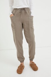 FatFace Brown Lyme Cargo Cuffed Joggers - Image 1 of 5