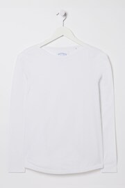 FatFace White T-Shirt - Image 4 of 4