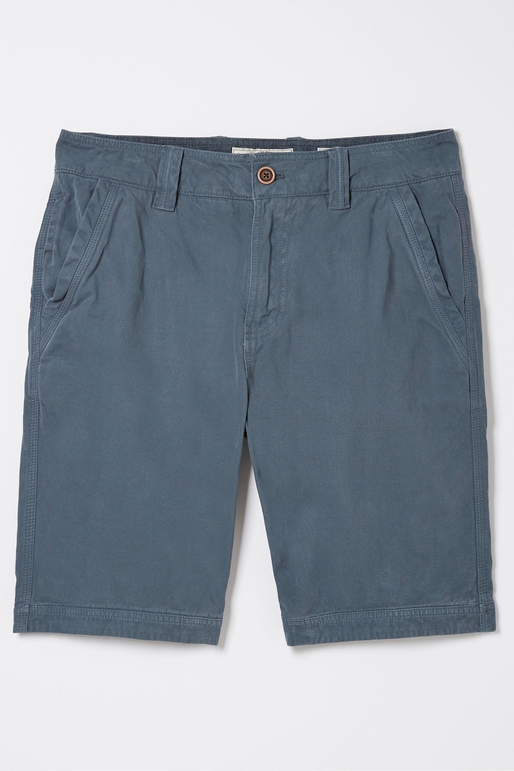 FatFace Cove Blue Flat Front Shorts - Image 4 of 4