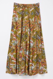FatFace Green Amelie Prairie Paisley Midi Skirt - Image 6 of 6