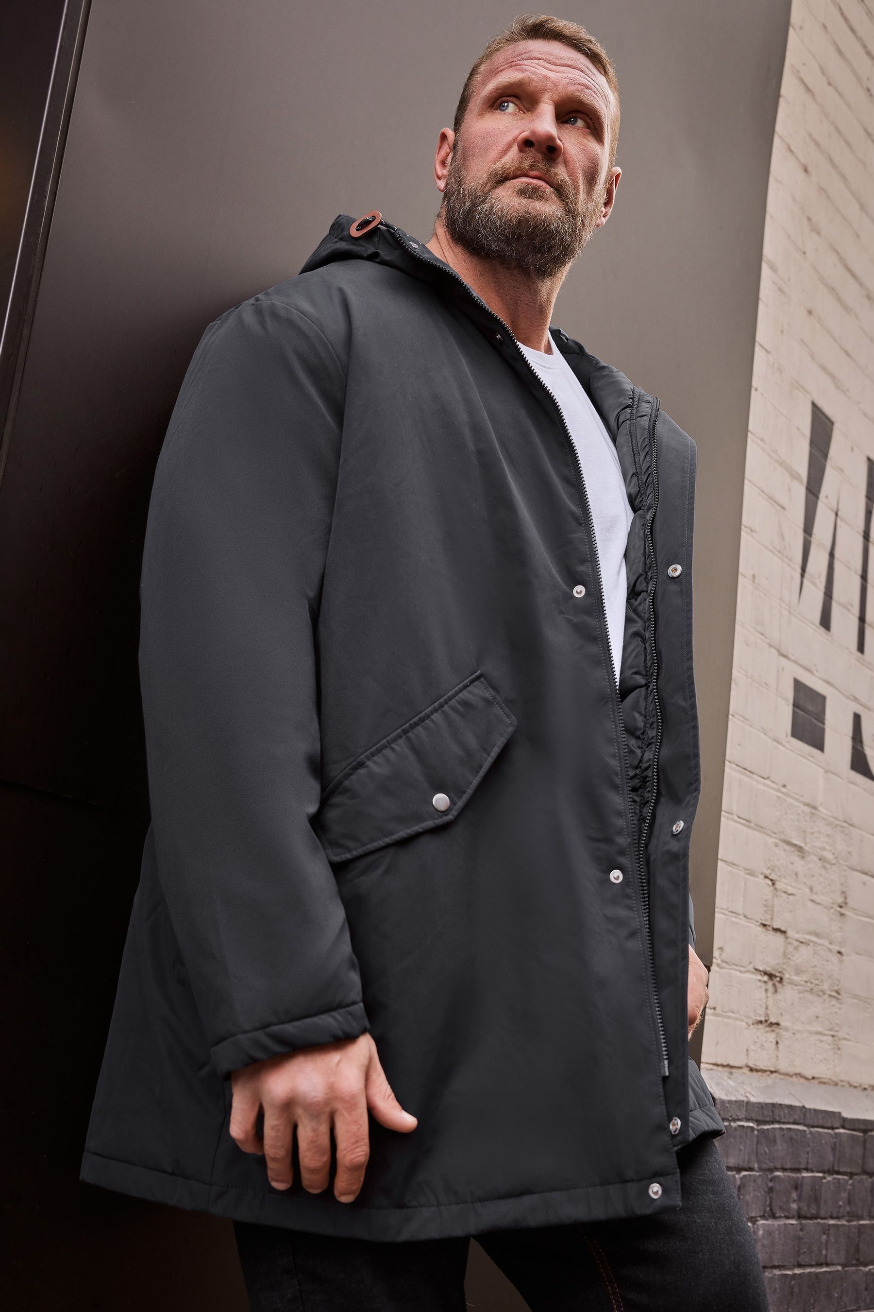 Big and tall parka coats top