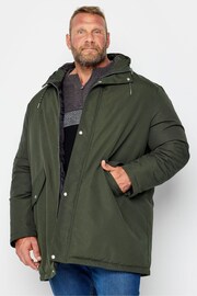 BadRhino Big & Tall Green Long Parka Jacket - Image 2 of 4