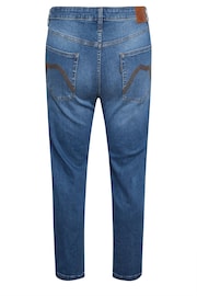 BadRhino Big & Tall Blue Washed Denim Jeans - Image 4 of 4