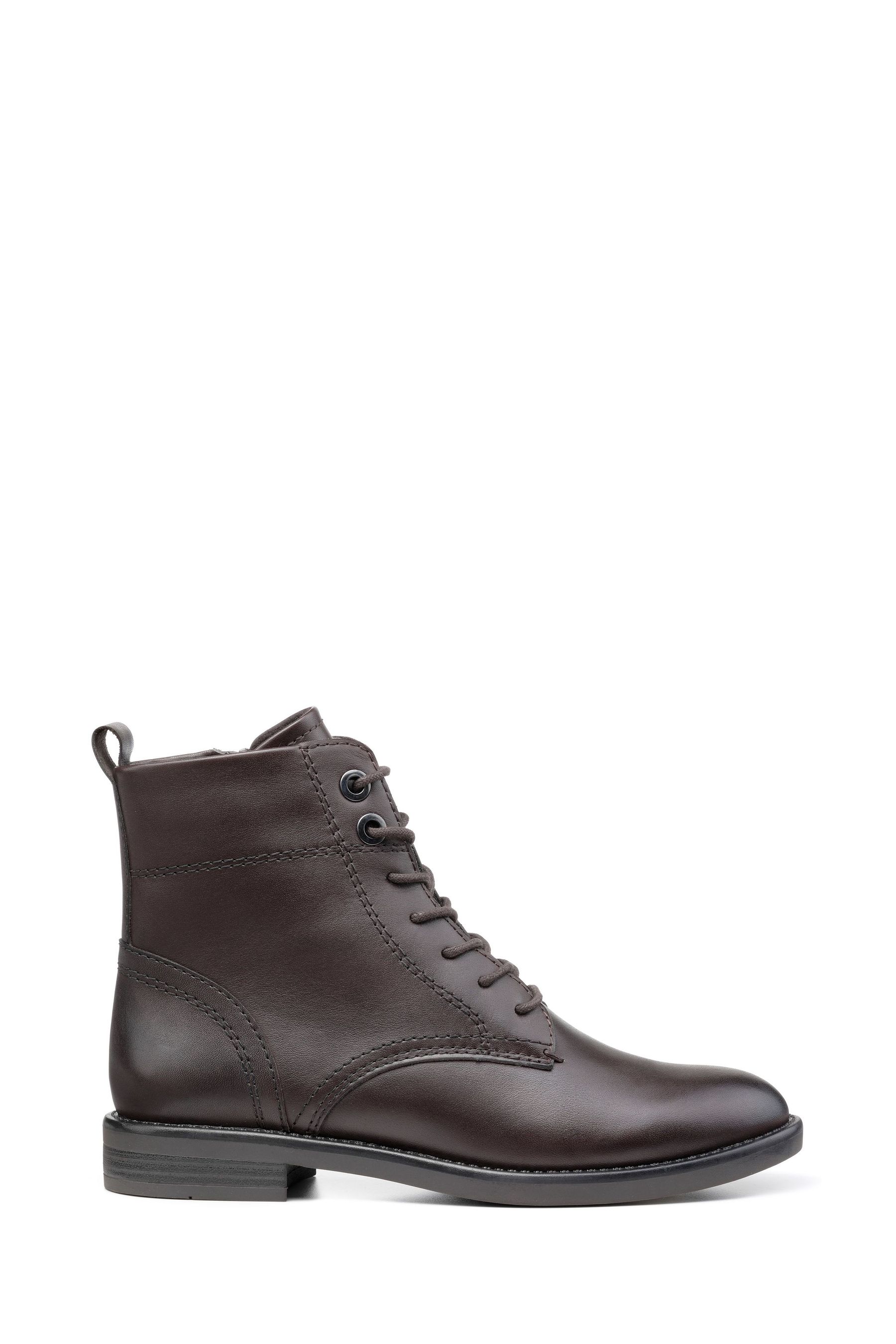 Buy Hotter Brown Regular Fit Surrey Lace Up Zip Boots from the Next UK online shop