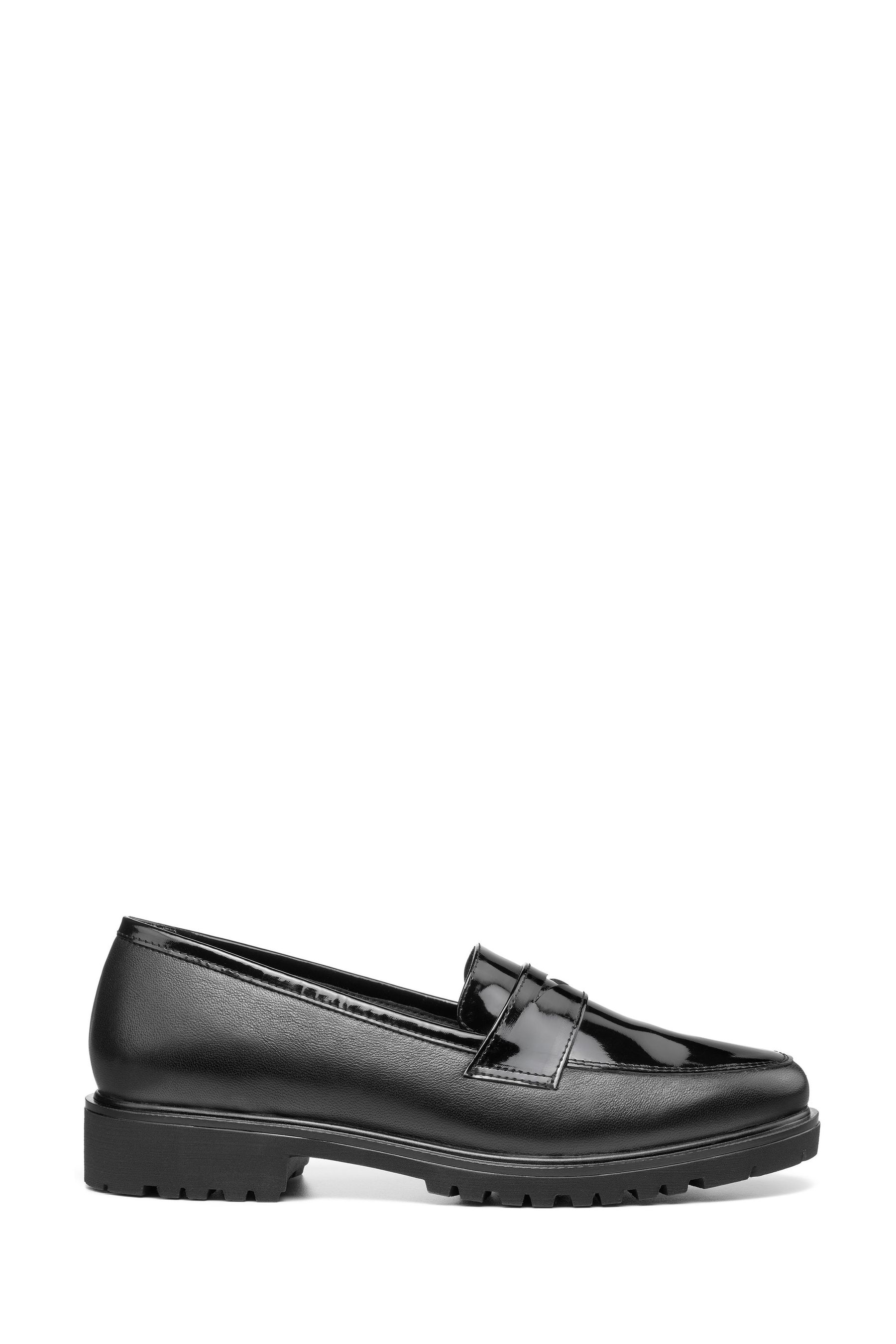 Buy Hotter Black Berkeley Slip On Regular Fit Shoes from the Next UK online shop