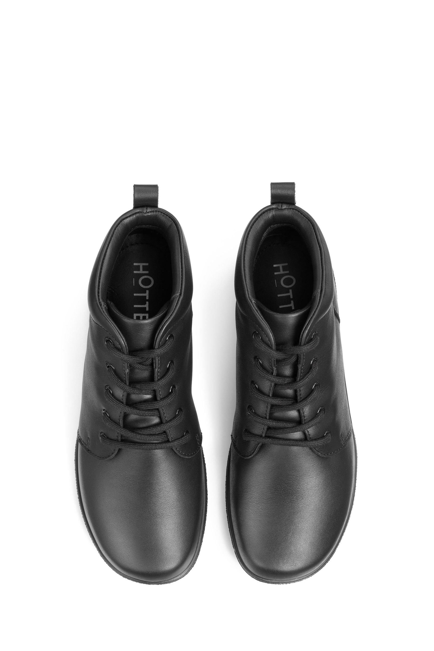 Buy Hotter Black Regular Fit Ellery Lace Up Boots from the Next UK online shop