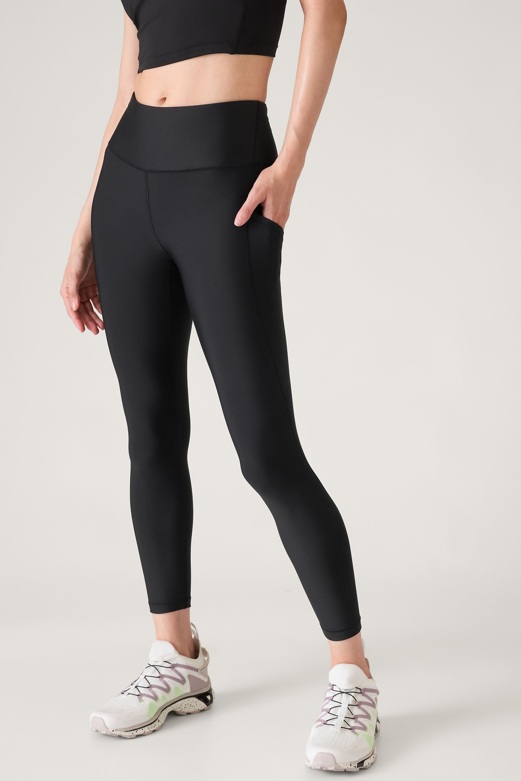 Buy Athleta Black Interval 7 8 Pocket Leggings from Next Luxembourg
