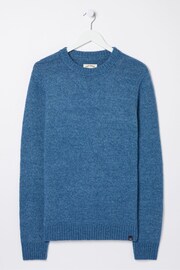 FatFace Blue Lewes Crew Jumper - Image 5 of 5