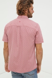 FatFace Pink Linear Print Shirt - Image 2 of 3