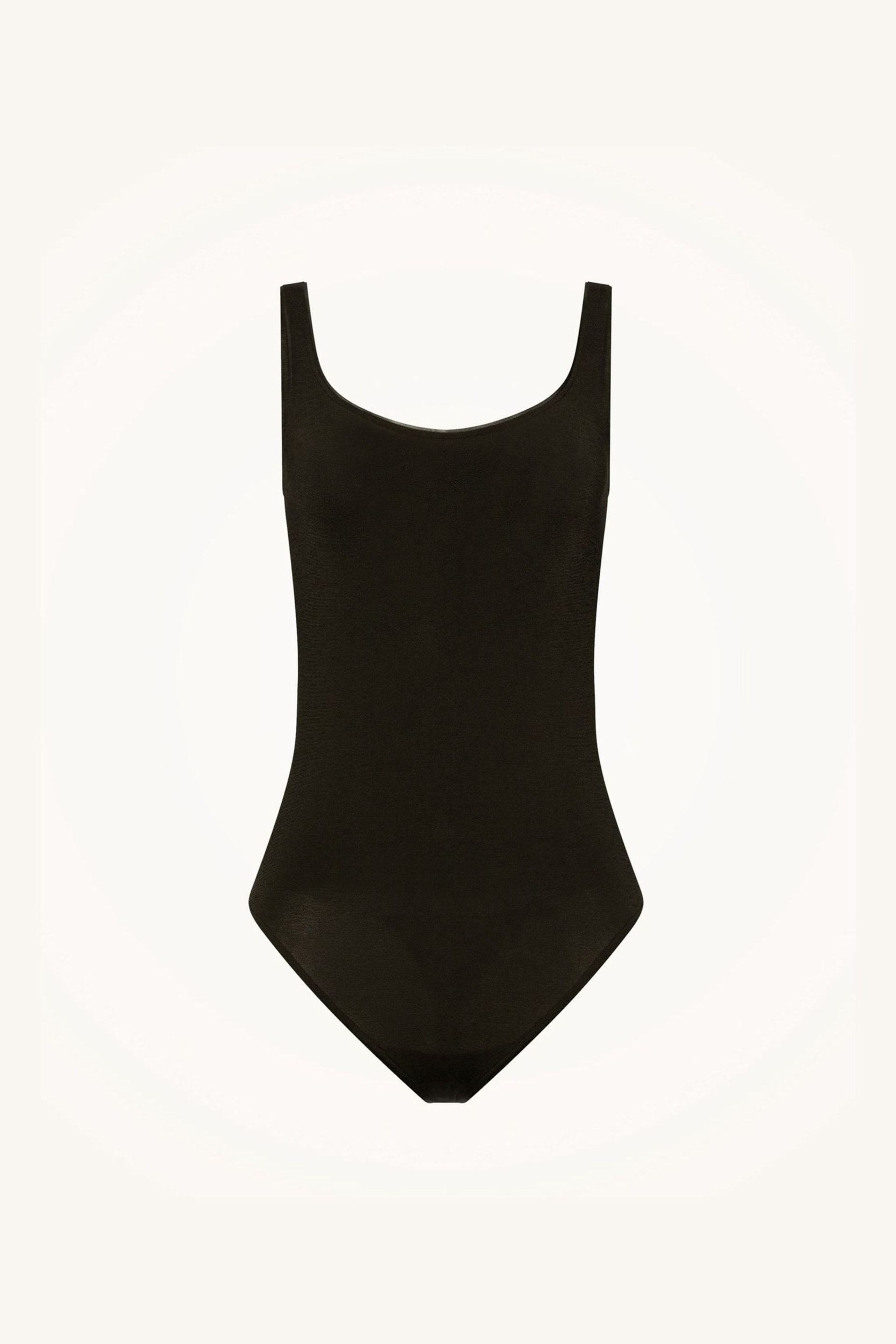 Wolford Black Jamaika Vest String Bodysuit - Image 4 of 5